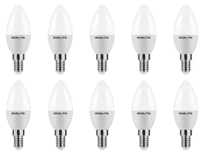 Produktbild von Asalite E14 LED-Kerzenlampe 6W 510lm 4000K 220-240V 10 Stück