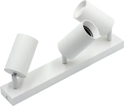 Zdjęcie produktu dla Reflektor sufitowy Qualis biały 3xGU10x40W metal wym:14x38x6cm IP20 IdeaLED
