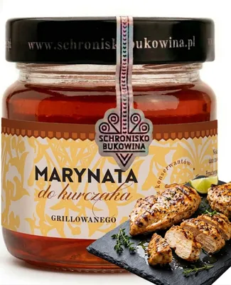 Produktbild von Marinade für gegrilltes Hähnchen 180 ml – Schronisko Bukowina