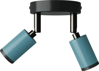 Immagine prodotto di Creative Cables - Fermaluce con 2 faretti orientabili Mini Spotlight GU1d0
