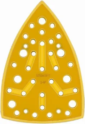 Image de Plateau delta 100x152x152 mm auto-agrippant MIRKA 32 trous medium - 8292663011