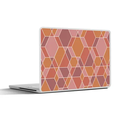 Produktbild von MuchoWow® Laptop Aufkleber Sticker Cover Geometrie - Mosaik - Muster 40x30 cm - Laptop Dekoration - Selbstklebend