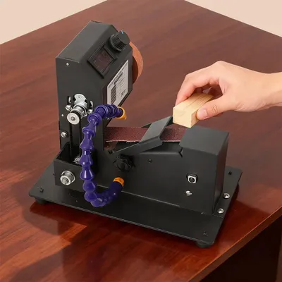 Produktbild von Bandschleifer & Doppelschleifer - 350 W elektrisch - Kompakt - Für Holz, Acryl, Metall