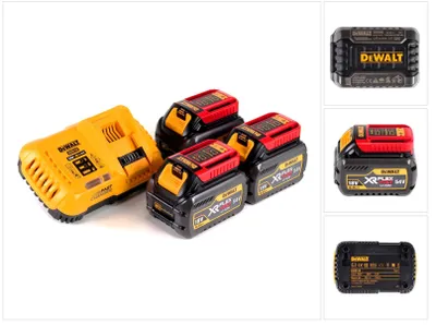 Immagine prodotto di Caricabatterie DeWalt DCB118T3XR FLEXVOLT + 3x batterie DCB546 6,0 Ah