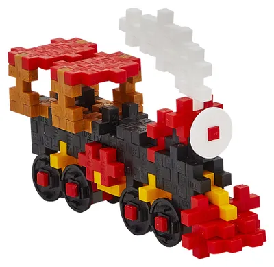 Image de Plus-Plus Trein Tube Bouwset - 100st.
