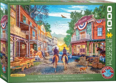 Immagine prodotto di Eurographics Puzzle Wildweststadt - Dominic Davison, 1000 Teile, 6000-6028