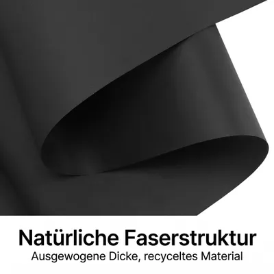 Obrázok produktu pre Čierny kraft papier, 30 cm x 30 m, 2 rolky, vhodný na kreatívne projekty