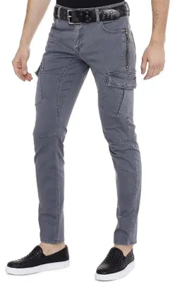 Produktbild von CD454 Herren Slim-Fit-Jeans mit Seitentaschen