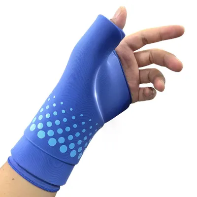 Produktbild von Handgelenk- und Daumen-Kältebandage,Kalt-/Warmtherapie mit dickem,Kühlpack,Karpaltunnel,Sehnenscheidenentzündung,Verletzungen und Rehabilitation