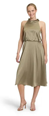 Productafbeelding van Vera Mont damesjurk 0302/4003, kleur: turfs, maat: 34