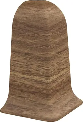 Produktbild von VILO Flex Außenecke - Eckstück für VILO Sockelleisten - Wasserfest - Stoßfest - Einfache Montage - Zubehör für Fußleisten - 2 Stück