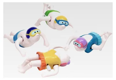 Produktbild von Aufziehbare Schwimmer - 2 Stück Badespielzeug