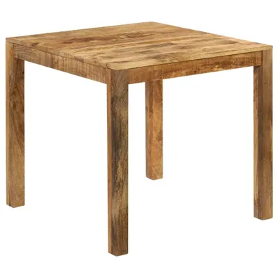 Obrázok produktu pre Jedálenský stôl masívne mangovníkové drevo 82x80x76 cm