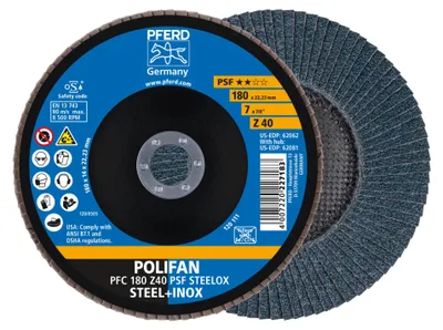 Produktbild von PFERD 67764185, 18 cm, 8500 RPM, 40 g, 10 Stück(e)