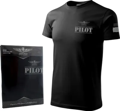 Obrázok produktu pre Tričko s nápisom PILOT BL (S)
