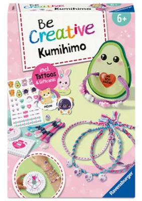 Produktbild von Kumihimo & Tattoos Kawaii Ravensburger 12028011