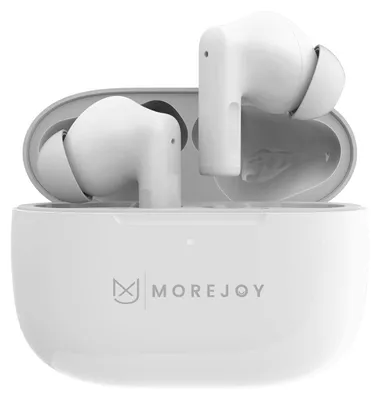 Productafbeelding van MoreJoy MJ111 Bluetooth-koptelefoon, draadloze oordopjes met CSC 3.0 en zelflerende ENC-technologie