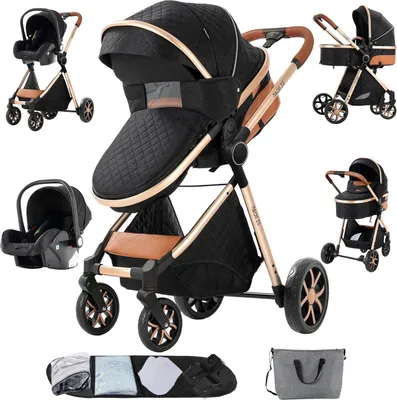 Obrázek produktu pro Dětská autosedačka, lehká, skládací, XV9-SCHWARZGOLD