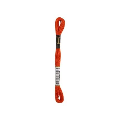 Immagine prodotto di Filo da ricamo Anchor 4635000-00326 arancio ruggine, 100 % cotone