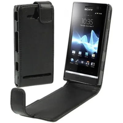 Zdjęcie produktu dla Etui ochronne z klapką na telefon komórkowy Sony ST25i Xperia U