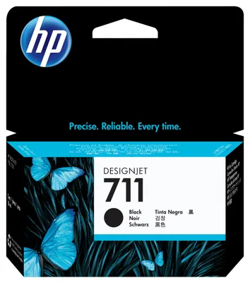 Obrázek produktu pro Černá inkoustová kazeta HP 711 38 ml