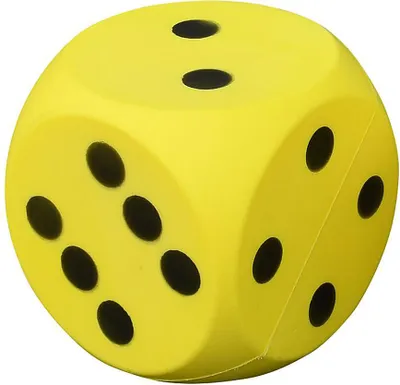 Produktbild von Pre-Sport Schaumwürfel gelb Lernspielzeug 14cm