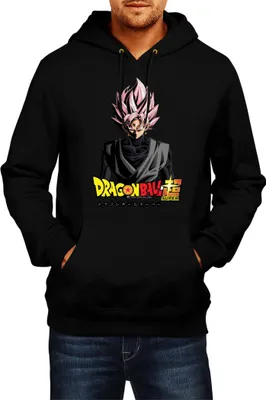 Obrázok produktu pre Pánska Mikina S Kapucňou Dragon Anime Manga Ball Z Goku 10, Man 2XL / čierna