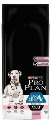 Produktbild von Purina Proplan Hundefutter für große, athletische, ausgewachsene Hunde mit empfindlicher Verdauung und Optiderma Lachs