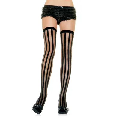 Immagine prodotto di La Vertical Stripe O/S Nero, Taglia Sextoys:No_Size