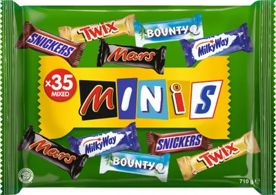 Produktbild von MARS Mixed Minis 463527 sort 35St