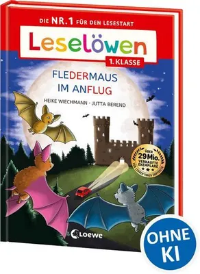 Image de Leselöwen 1. Klasse - Fledermaus im Anflug (Großbuchstabenausgabe)