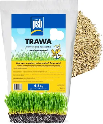 Zdjęcie produktu dla Trawa gazonowa uniwersalna PSB 4,5 kg Planta – na 200 m² trawnika