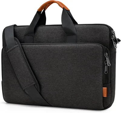 Produktbild von Laptoptasche 17,3 Zoll, wasserabweisende Laptoptasche, schwarz, für Arbeit