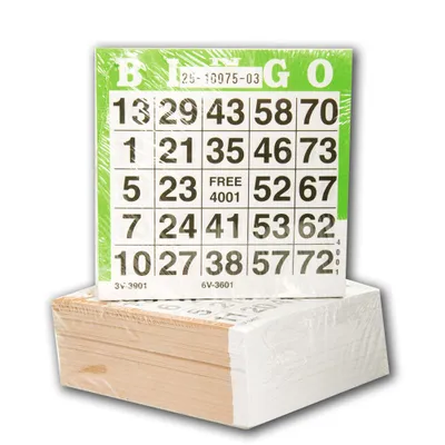 Obrázok produktu pre Engelhart Games bingo karty 500 listov