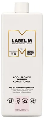 Zdjęcie produktu dla Label.M, Cool Blonde, płukanka do włosów, neutralizuje żółte odcienie, 1000 ml
