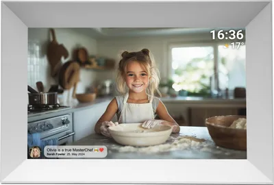Produktbild von Denver PFF-1063 10,1″ Frameo WLAN Bilderrahmen mit IPS & 16 GB