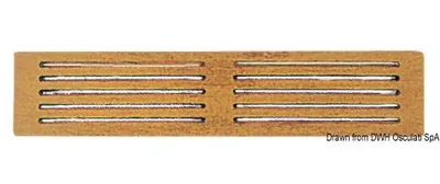 Produktbild von Teakschutz-Frontplatte 445x100 mm - Osculati 71.396.30