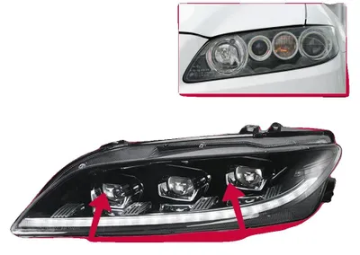 Obrázek produktu pro Sestava reflektorů, LED materiál, design čoček projektoru, LED