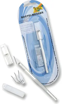 Image de Couteau de bricolage Folia avec 3 lames de rechange