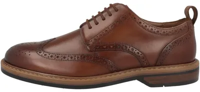 Produktbild von Clarks Brandon Lace, Herrenschuh, schwarzes Leder, Größe 10,5
