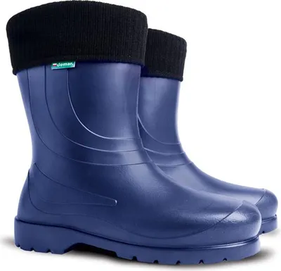 DEMAR Laura Gummistiefel Damen Blau 38