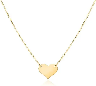 Produktbild von Herzkette für Damen von Unique aus 375er Gold