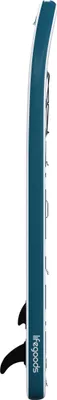 Produktbild von LifeGoods PaddlePro SUP Board - Mit Sitz - Aufblasbares Paddle Board - Komplettes Set - Max. 135 KG - 320x81 cm - Weiß/Deep Aqua