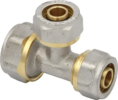 Produktbild von Klemmring Schraubfitting T-Stück reduziert 20x16x16 mm Verbundrohr