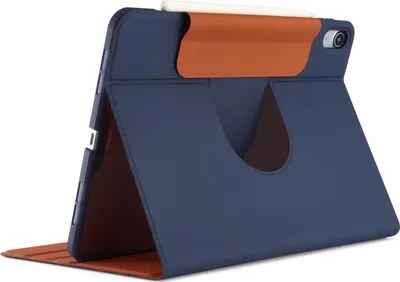 Image de Pipetto Origami No5 Rotating Folio Bleu foncé iPad Air 11" M2 2024/M3 2025/iPad Air 10.9"(2022/2020)