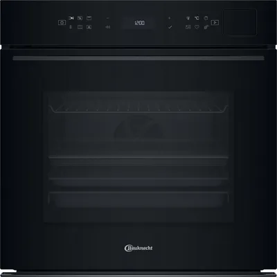 Bauknecht Passion BBI7A8PT1SK - Dampfbackofen Schwarz, ActiveSteam Dampffunktion, inkl.