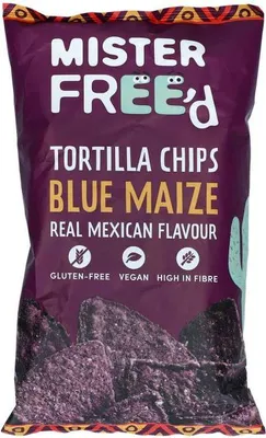 Produktbild von Mister Free'd Tortilla Chips Blue Maize 135g