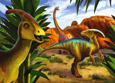Image de TREFL Présentoir Puzzle Dinosaures Monde 20 pièces (24 pièces)