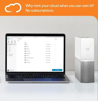 Produktbild von WD WDBVXC0020HWT My Cloud Home 2TB Personal Cloud