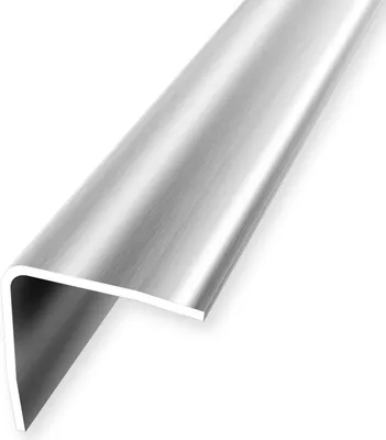 Produktbild von Eckschutzwinkel 31 x 31 x 1250 mm Winkelprofil Eckschutzprofil Edelstahl Glatt Ungebohrt Edelstahloptik Matt Küberit